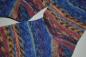 Mobile Preview: 37 - 38 gestrickte Socken Opal- Nach Hundertwasser Save the Seas
