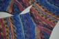 Preview: 47/48 gestrickte Socken Opal- Nach Hundertwasser Save the Seas