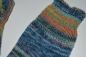 Mobile Preview: 41/42 Gestrickte Socken aus Lana Grossa Landlust *, blau, grün, gelb schöne weiche Wolle, Geschenk, Damen, Herren