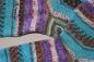 Mobile Preview: 37 - 38 gestrickte Socken Opal Nach Hundertwasser- Regen auf Regentag