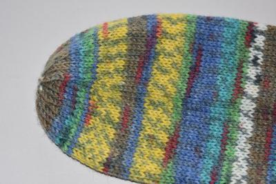 39/40gestrickte Socken Opal Nach Hundertwasser Werk - Silver Spiral*