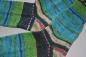 Preview: 39 - 40 gestrickte Socken, Stricksocken, Haussocken, Socks Opal Nach Hundertwasser -der Blaue Mond
