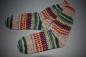 Preview: Gestrickte Socken Opal Hundertwasser* Winterbild - Polyp - Wintergeist