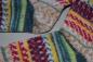 Preview: Gestrickte Socken Opal Hundertwasser* Winterbild - Polyp - Wintergeist