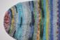 Preview: 37/38 Gestrickte Socken Opal Nach Hundertwasser Socks Strümpfe Geschenk Blue Blues
