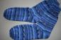 Preview: 39 - 40 gestrickte Socken Opal Hobby & Handwerk - jeans trifft lila