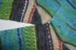 Preview: 43 - 44 gestrickte Socken, Stricksocken, Haussocken, Socks Opal Nach Hundertwasser -der Blaue Mond