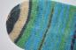 Preview: 43 - 44 gestrickte Socken, Stricksocken, Haussocken, Socks Opal Nach Hundertwasser -der Blaue Mond