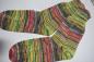 Preview: 41 - 42 Opal Nach Hundertwasser, gestrickte Socken, The rain falls far from us falls the rain, geschenk