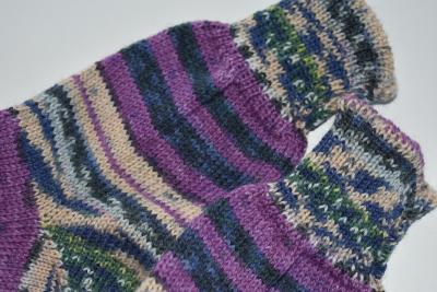 37/38 gestrickte Socken Opal Nach Hundertwasser Socks Strümpfe Geschenk Imagine Tomorrow´s World