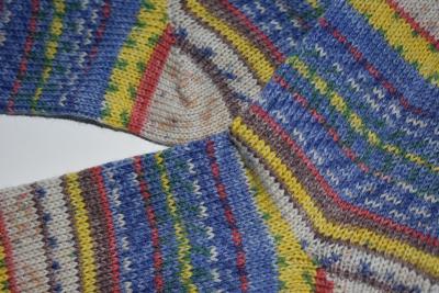43/44 Gestrickte Socken Opal Nach Hundertwasser Socks Strümpfe Geschenk, Regenbaum