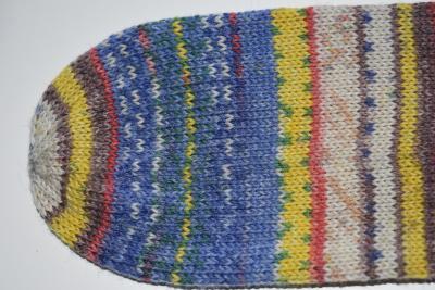 43/44 Gestrickte Socken Opal Nach Hundertwasser Socks Strümpfe Geschenk, Regenbaum