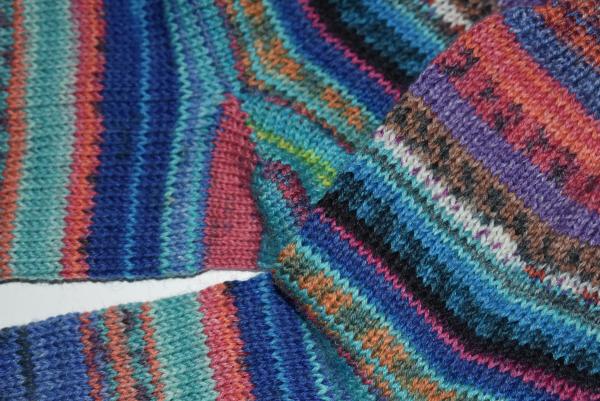 39/40 Gestrickte Socken Wollsocken Stricksocken Socks Strümpfe Geschenk Opal Mix