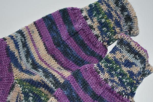 37/38 gestrickte Socken Opal Nach Hundertwasser Socks Strümpfe Geschenk Imagine Tomorrow´s World