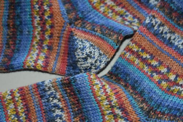 39 - 40 gestrickte Socken Opal Hundertwasser Conservation..