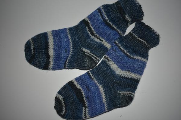 Gestrickte Baby Socken Strümpfe Gr. 19/20 Geschenk, Geburt, Taufe, Weihnachten