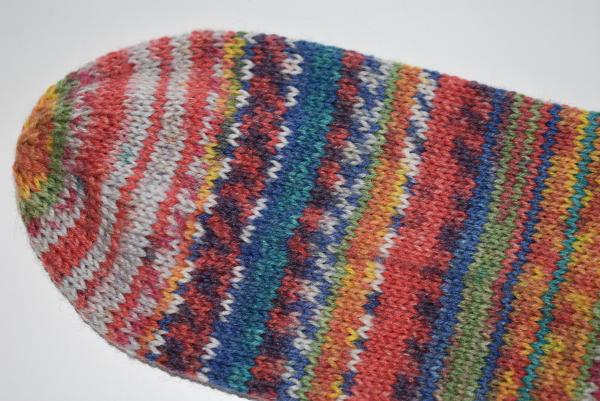 41/42 Gestrickte Socken Opal Nach Hundertwasser Socks Strümpfe Geschenk Abschied aus Afrika