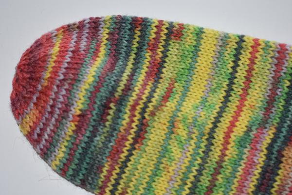 43 - 44 Opal Nach Hundertwasser, gestrickte Socken, The rain falls far from us falls the rain, geschenk